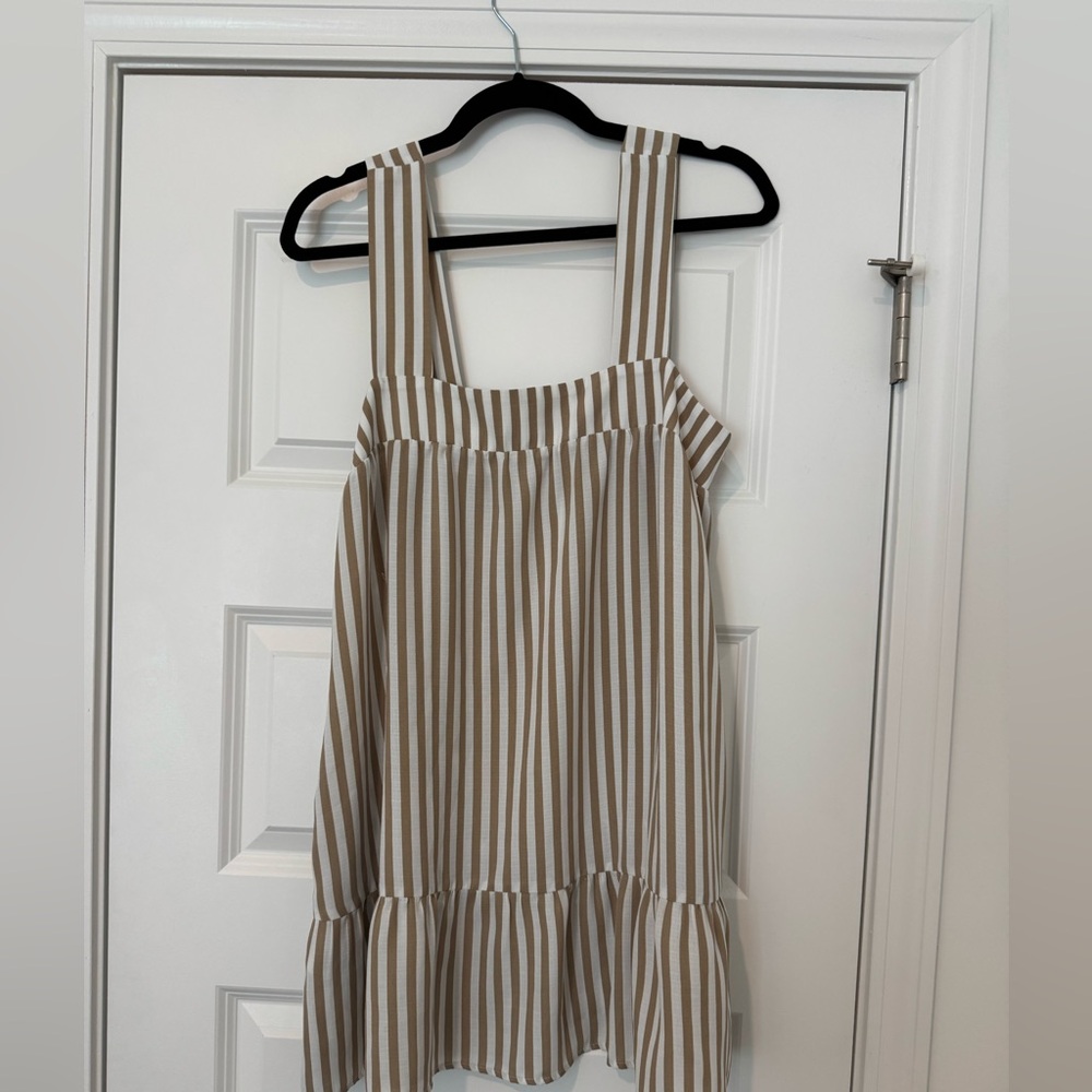 Show Me Your Mumu Goldie Mini Dress Striped Size s Coastal Beach - Picture 2 of 5